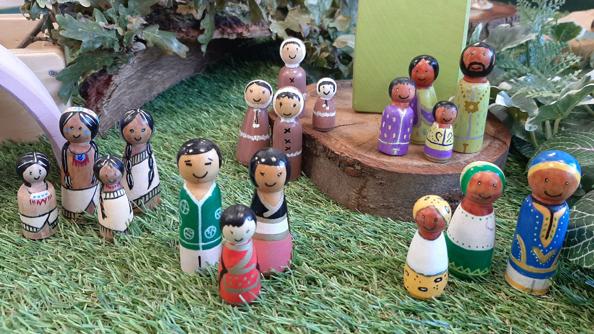 Cultural Peg Dolls